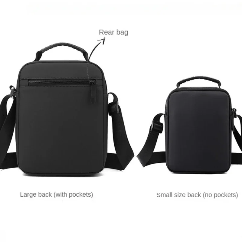 mode décontracté hommes sac à main sac à bandoulière de haute qualité en nylon tissu homme sac de messager élégant style design hommes sac sac