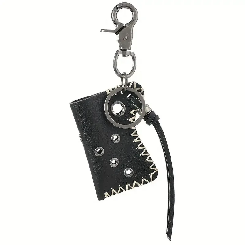briquet personnalisé créatif en cuir pu, étui rétro en cuir pour briquet de rue, accessoire de sac de taille