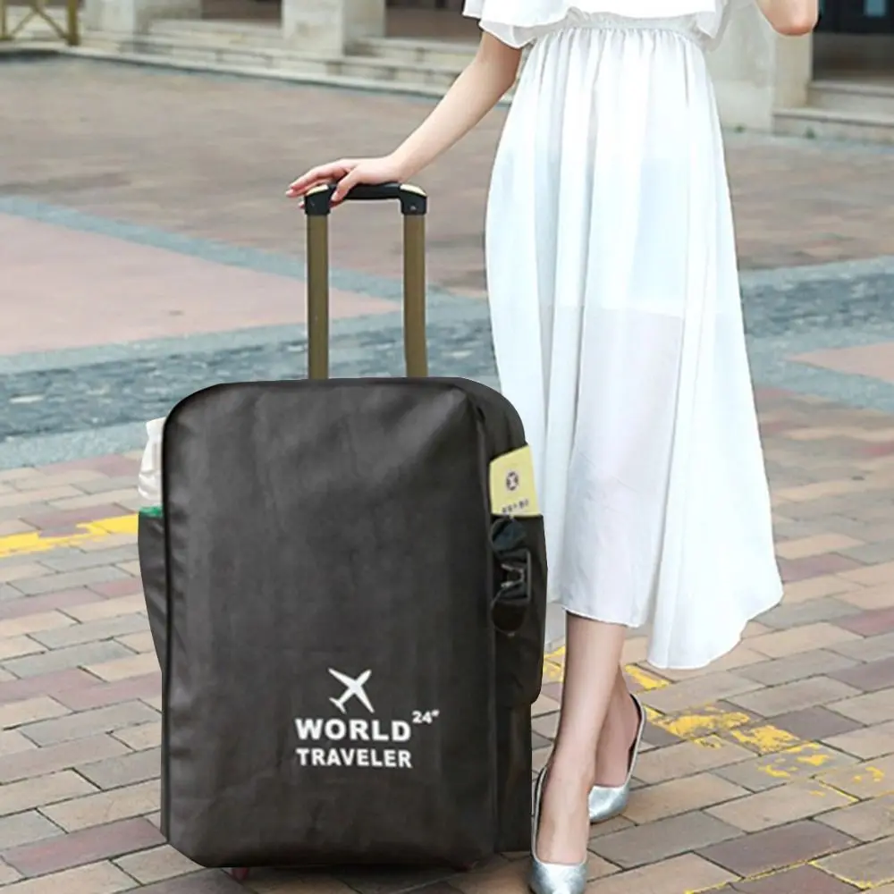 housse de protection pour bagages de voyage, imperméable, anti poussière, pour valise de 20 à 30 pouces