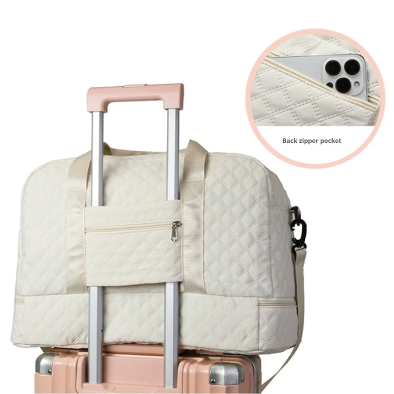 sac de sport de grande capacité, sac à main – design de compartiment à la mode et pratique, adapté à la salle de sport, au yoga et au sac à bandoulière pour femmes