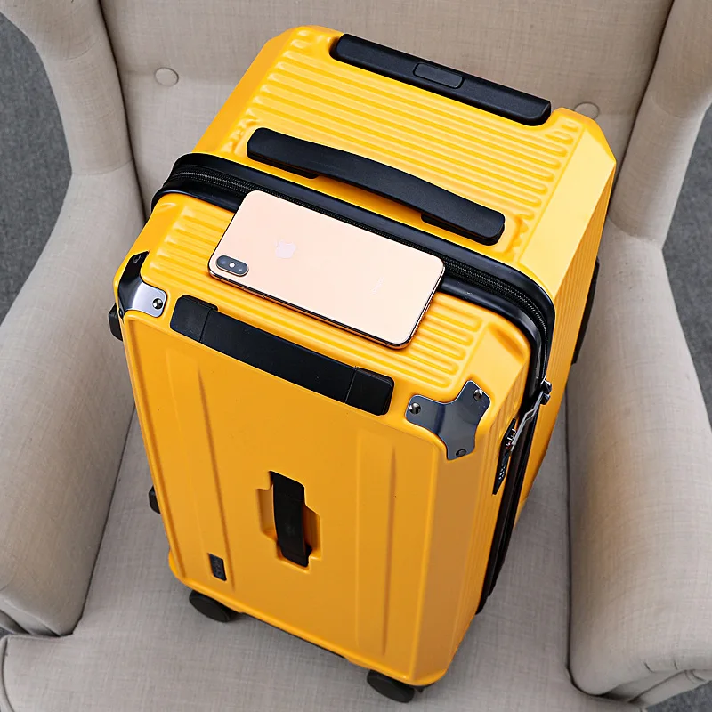 firstmeet fashion grande valise de voyage à roulettes pour hommes et femmes, frein muet, luxe, 22 ", 26", 28 ", 30", 32/36"