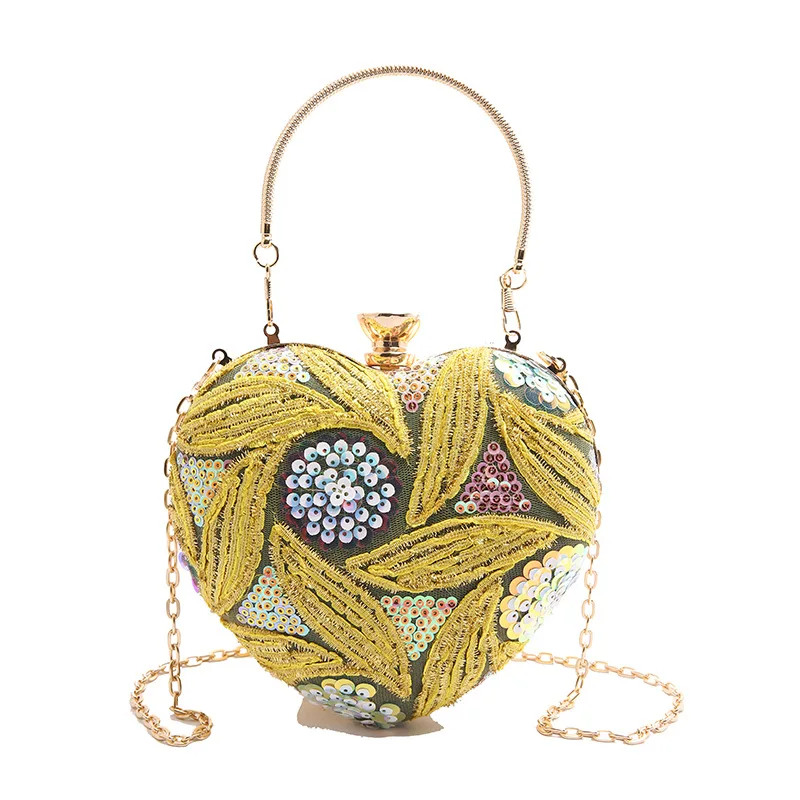 sac à main pour femmes2025new sac à bandoulière à paillettes de mode européenne et américaine sac de soirée rétro de célébrité d'internet