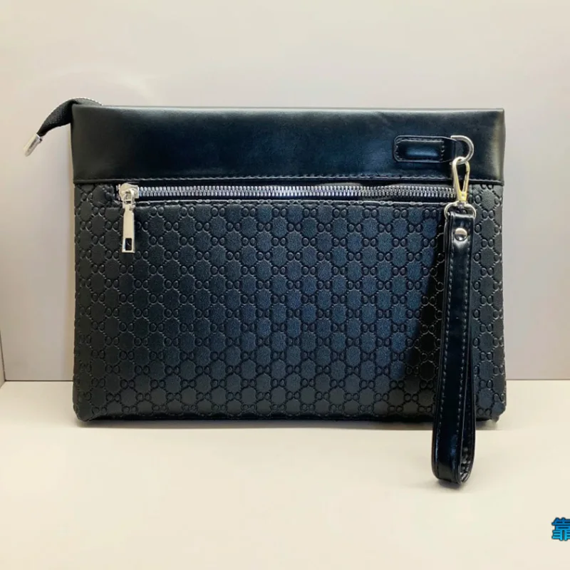 sac d'affaires design en cuir pour hommes, pochette à la mode, sac à bandoulière unisexe, sac à main de voyage, passeport, certificat, paquet de cartes, porte monnaie pour téléphone