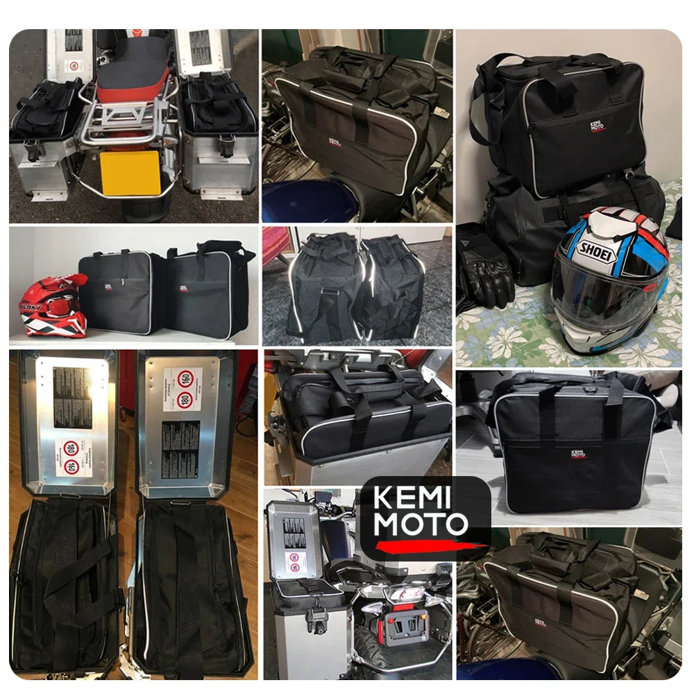 sacs à bagages de moto pour bmw runder gs, r1250gs, lc r under gs, r1250 gs adv, aluminium, boîtier supérieur latéral, sac intérieur, aventure