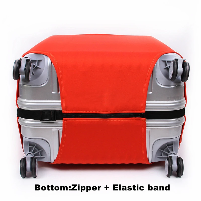 ensemble de valise de voyage de vacances en plein air, housses anti poussière optiques de 18 à 32 pouces, housses de protection de bagages, accessoires de voyage