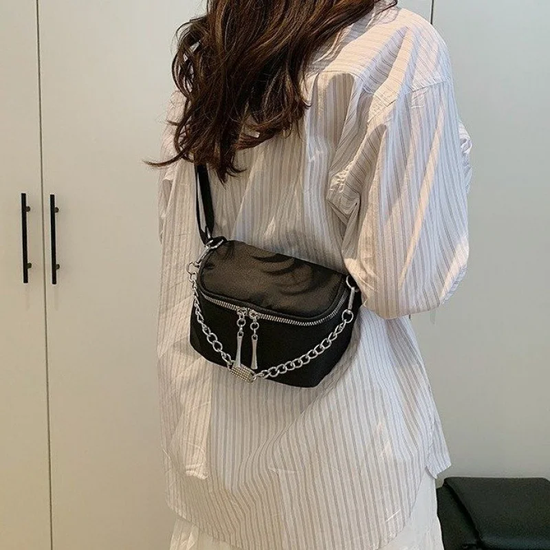 sac à main en cuir élégant pour femmes, marque de luxe haut de gamme, classique, à la mode, matériel chic, sac tendance ​