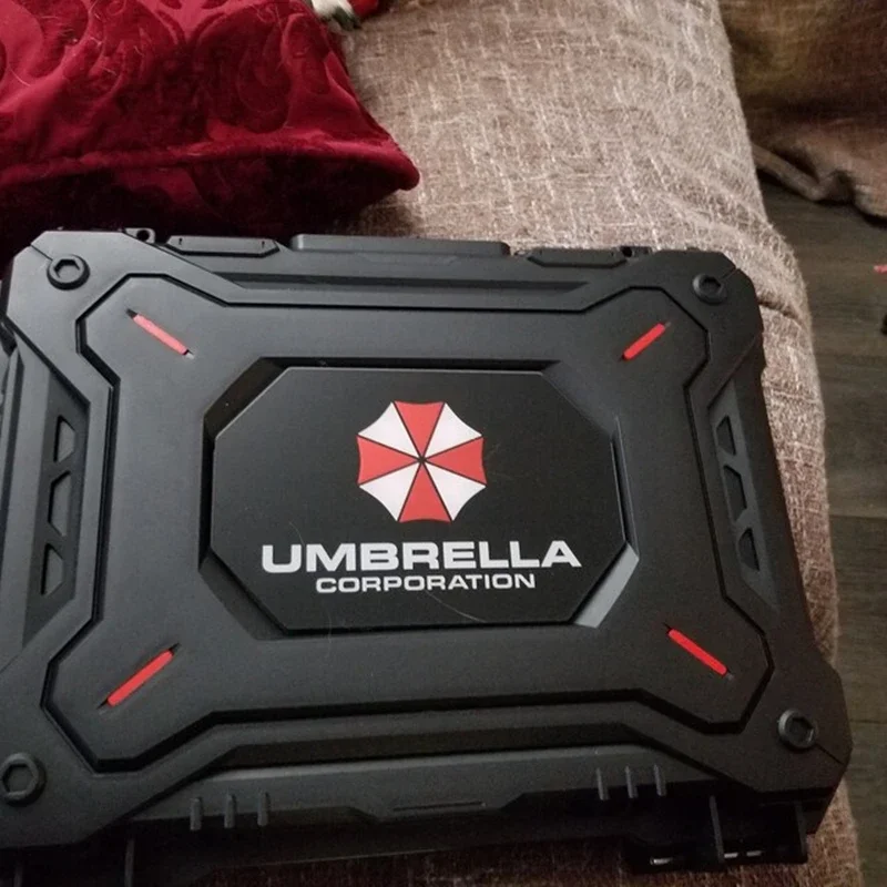 Valise de biochimie parapluie, étui de sécurité scellé Umbrella Corporation, boîte à outils, boîte à outils hermétique