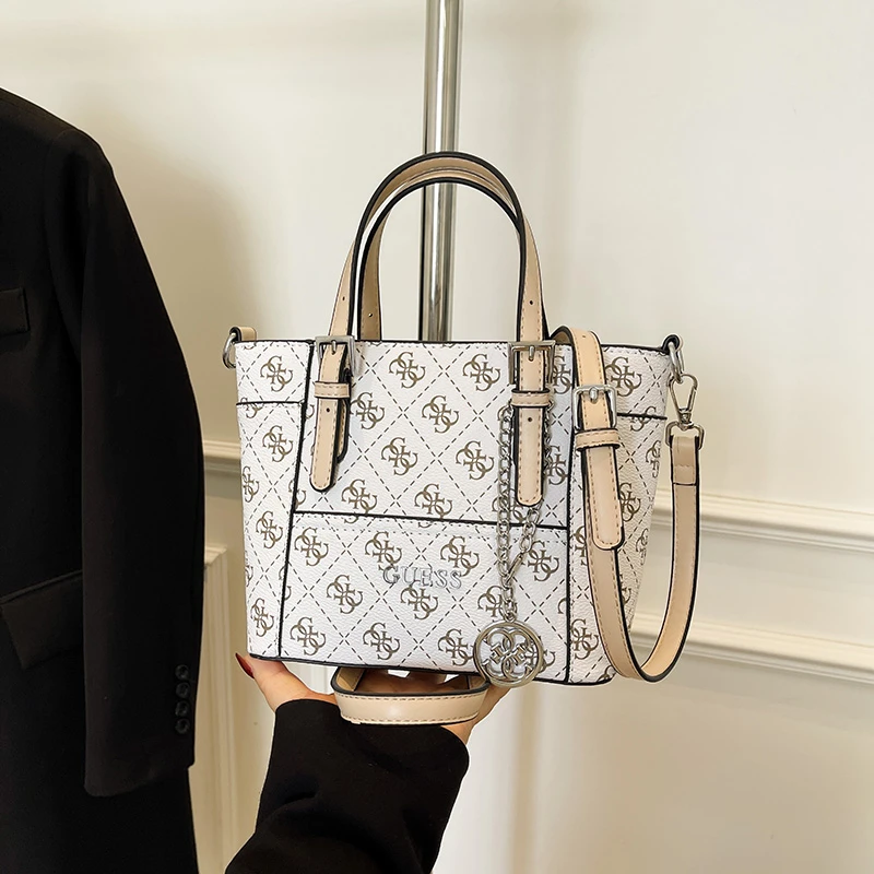 sac à bandoulière en cuir chic pour femmes, marque de luxe, sac à main à bandoulière avec boucle gravée