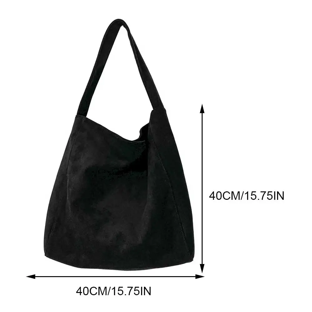 sac sous les bras en tissu tweed pour femme, sac à main solide, sac à main initié, grande capacité, décontracté, utilisation 03 et bureau, mode