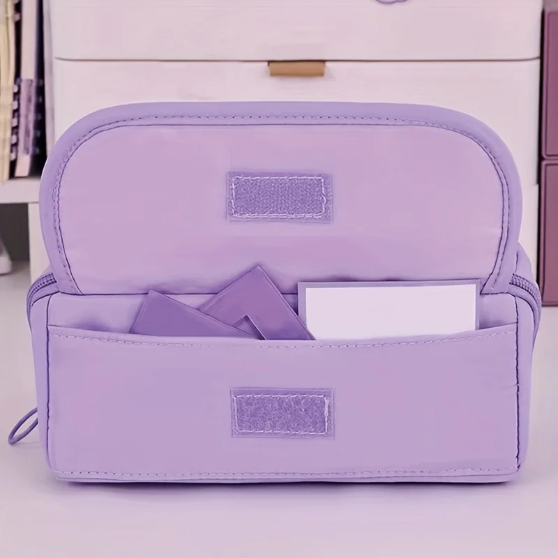 trousse à crayons de grande capacité – boîte de rangement de table durable et polyvalente pour garçons et filles, boîte de papeterie d'étude et de travail portable