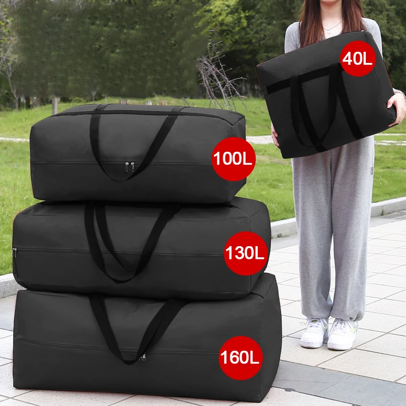 sacs à bagages mobiles imperméables extra larges, sac de voyage léger, sacs de rangement pour vêtements, organisateur de placard de grande capacité