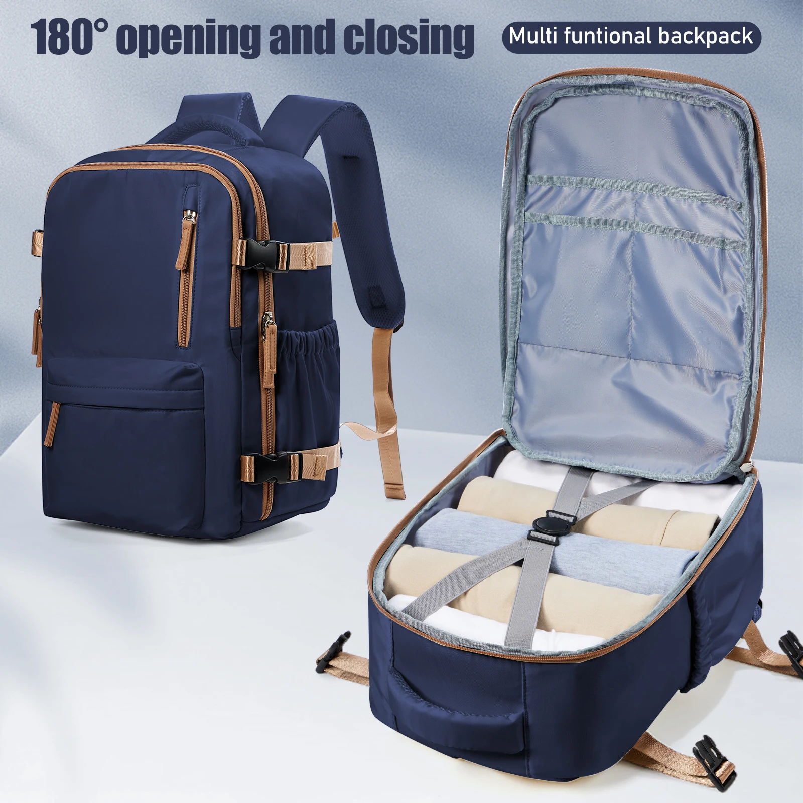 sacs à dos de voyage ryanair 40x20x25 sac de cabine sac à dos pour ordinateur portable femme élégant sacs à main étanche mochila école d'affaires backpa