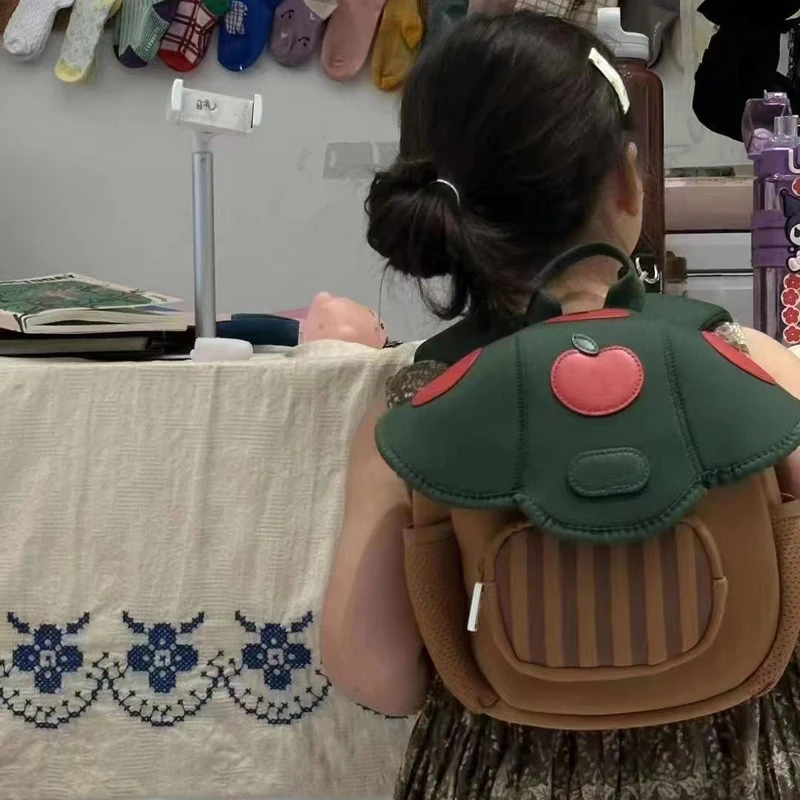 sacs à dos pour enfants dessin animé champignon mignon kawaii doux sacs à dos décontractés grande capacité léger cartables de haute qualité