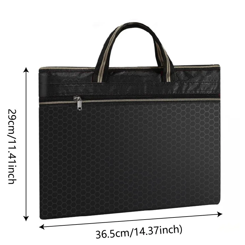porte documents de grande capacité, sac à main pour documents, ordinateur portable, pack d'organisation, livre d'affaires, ipad, pochette de rangement électronique, fournitures, accessoires