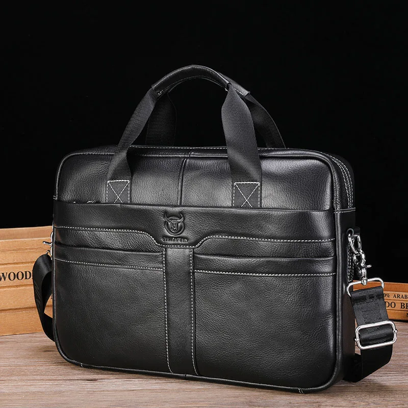 valise d'affaires en cuir de vachette brillant pour hommes, étuis à bombes, sac à main de grande capacité, sacs initiés, sac pour ordinateur portable cadeau, a2g053