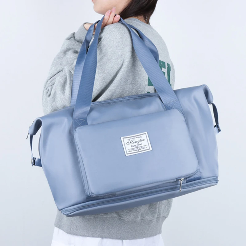 sacs de voyage extensibles de grande capacité, sac de rangement de bagages, sac à main étanche portable pliable, sac de rangement de vêtements de voyage, nouveau