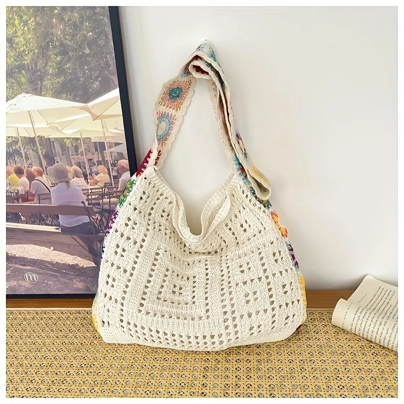 sac à main pour femmes, sacs tricotés à la mode, sacs à bandoulière, sacs à bandoulière, sacs à crochet à main, sacs pour femmes