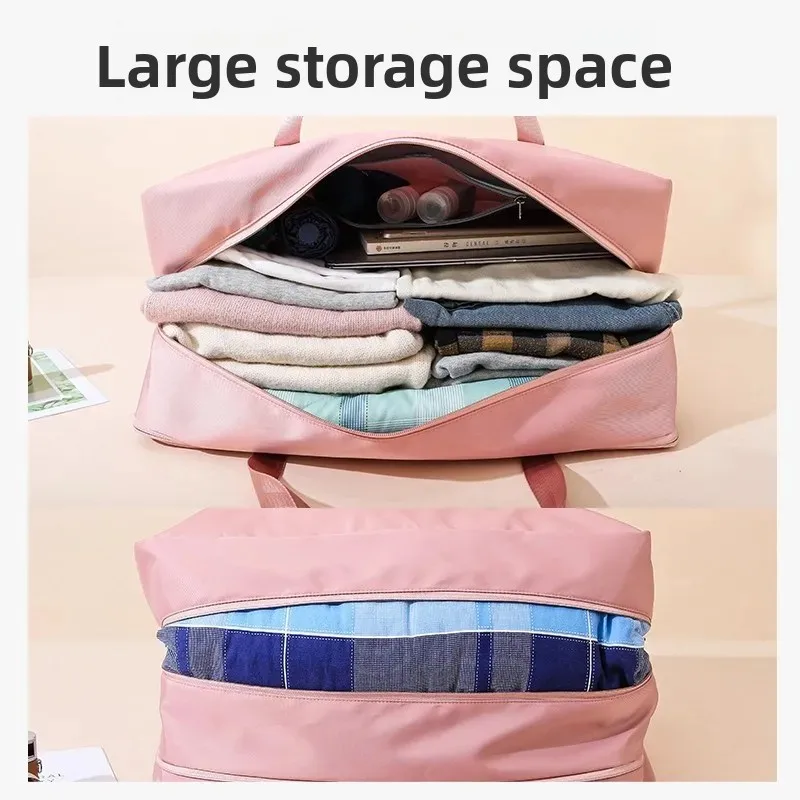 sac de voyage multifonctionnel, sac d'enregistrement portatif, sac d'emballage de bagages de rentrée scolaire, sac de rangement de couverture mobile pour femmes enceintes d