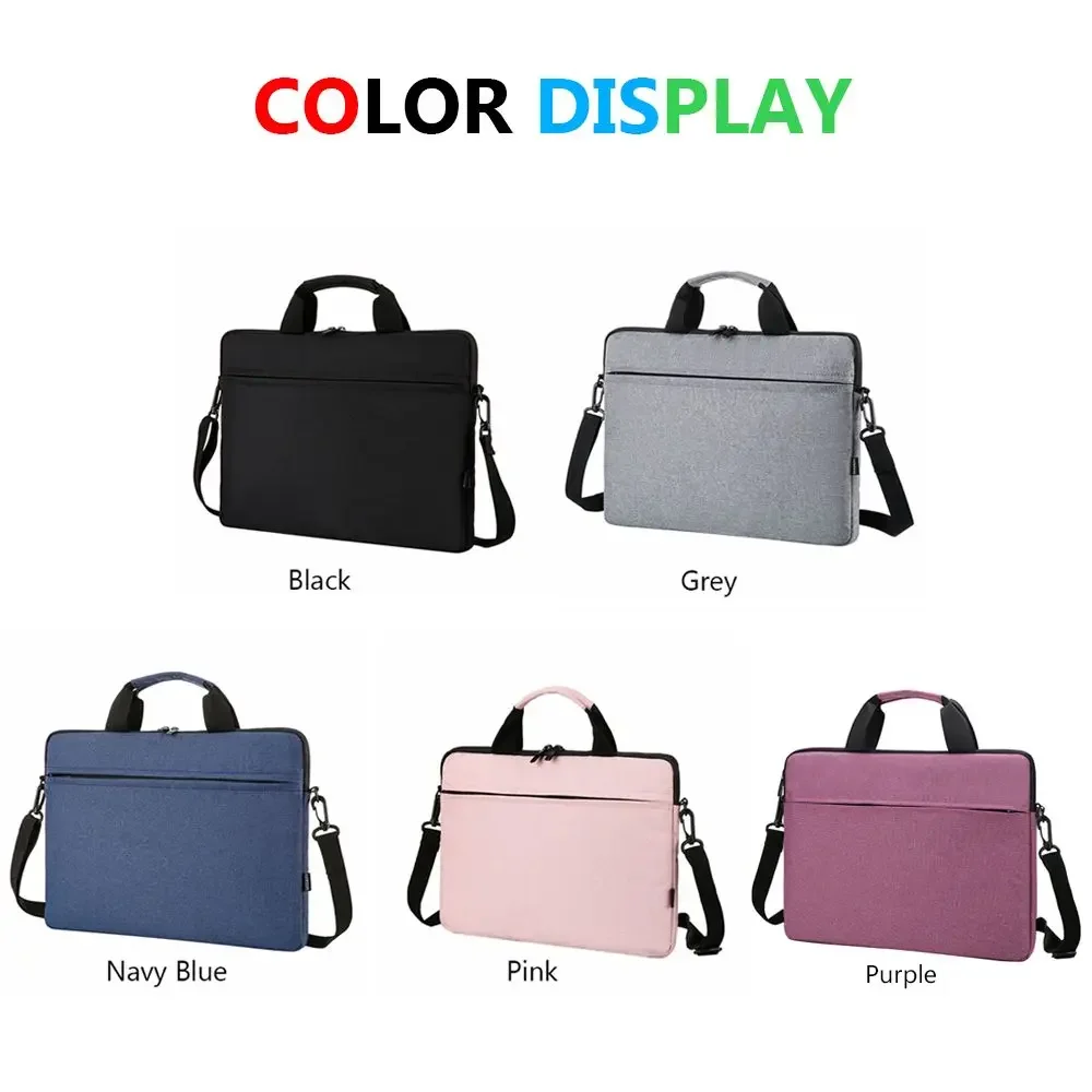 sac pour ordinateur portable, sac à main à bandoulière, pochette pour ordinateur portable, porte documents 133 14 156 pouces pour lenovo hp huawei asus dell samsung