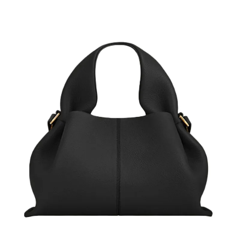 sac à main en cuir léger de luxe, adapté aux boulettes françaises, sacs à main rétro européens et américains, sacs à bandoulière pour femmes