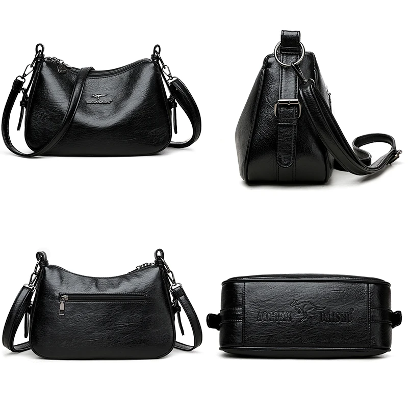 sacs à main de luxe de styliste pour femmes, nouveau sac à bandoulière en cuir de haute qualité pour femmes, sac à bandoulière rétro et minimaliste