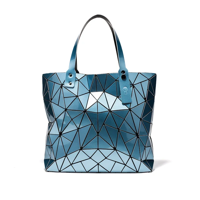 Grands sacs à main de luxe hologramme pour femmes, sac de styliste pour plage, sac à épaule fourre-tout géométrique pour dames, nouvelle collection