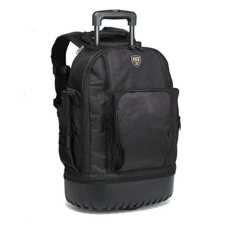 valise d'Électricien, sac à outils, sacs de rangement à roues, poche multifonctionnelle pour garage, quincaillerie de menuisier, fournitures