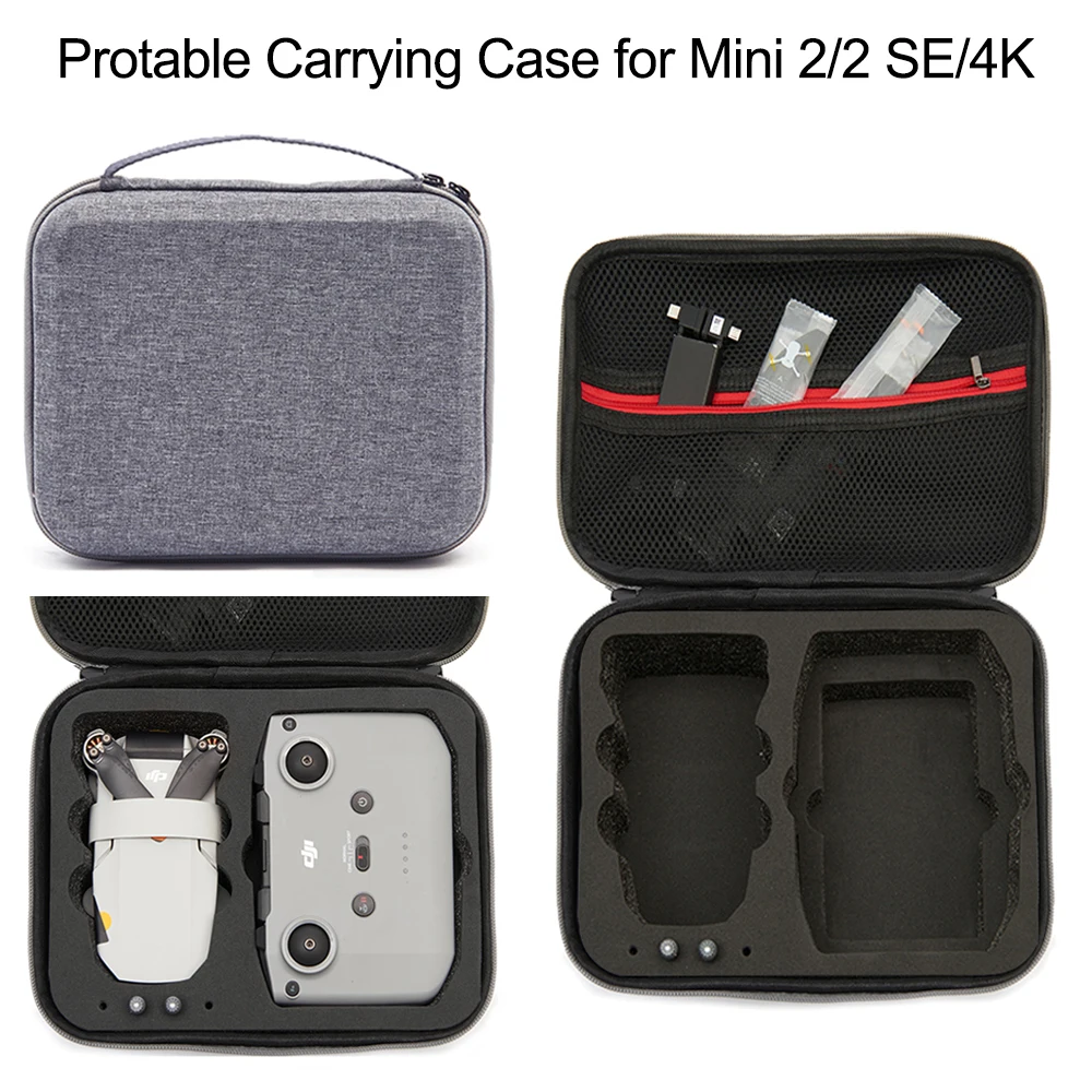 sac portable pour dji mini 4k, valise mini 2se, boîte de transport eva de haute qualité, housse rc pour dji mini 4k min 2, accessoires