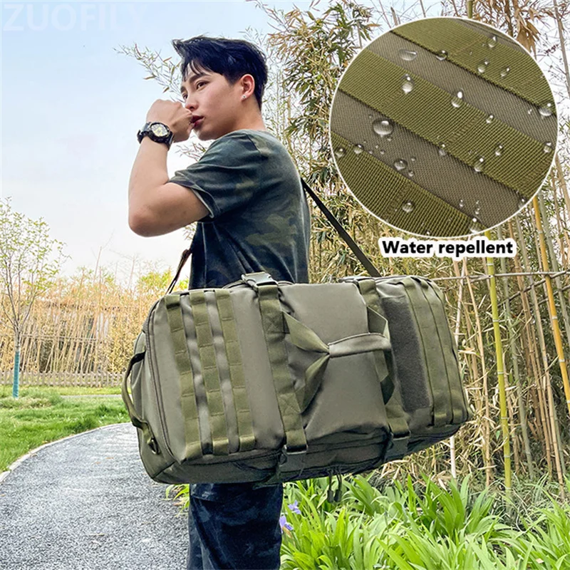 sacs d'alpinisme en plein air pour hommes, sac à main de grande capacité, sac à dos polyvalent, sac de voyage portable, sacs à bagages à usage touristique