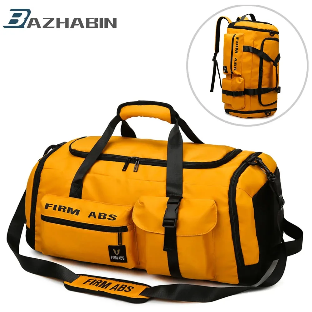 femmes fitness entraînement sacs de sport de sport grande capacité sac à dos tactique voyage épaule duffle bagages sac à main pour hommes valises