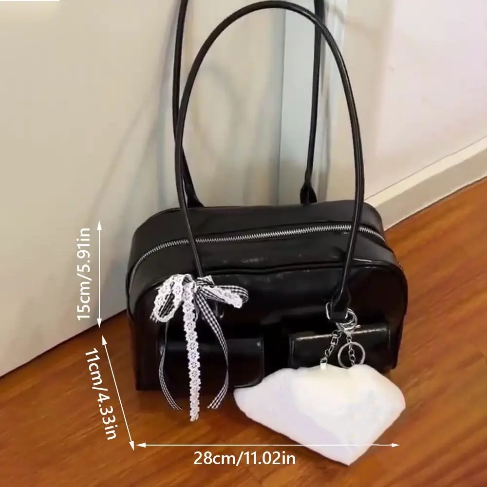sac à main en cuir pu pour femmes, sac à bandoulière à double poignée, polyvalent, mode, taille moyenne, fermeture à glissière, nouvelle collection 2025