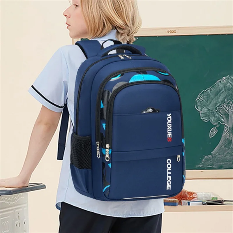 nouveaux sacs d'école pour enfants sac à dos pour enfants dans le cartable primaire pour adolescents garçons sacs à dos imperméables sac de livre