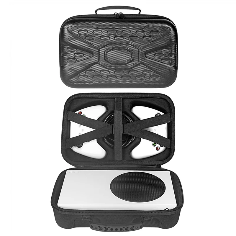 a99e 2x pour système de jeu série s valise mallette de transport en nylon console de protection mallette de rangement de voyage pour série s