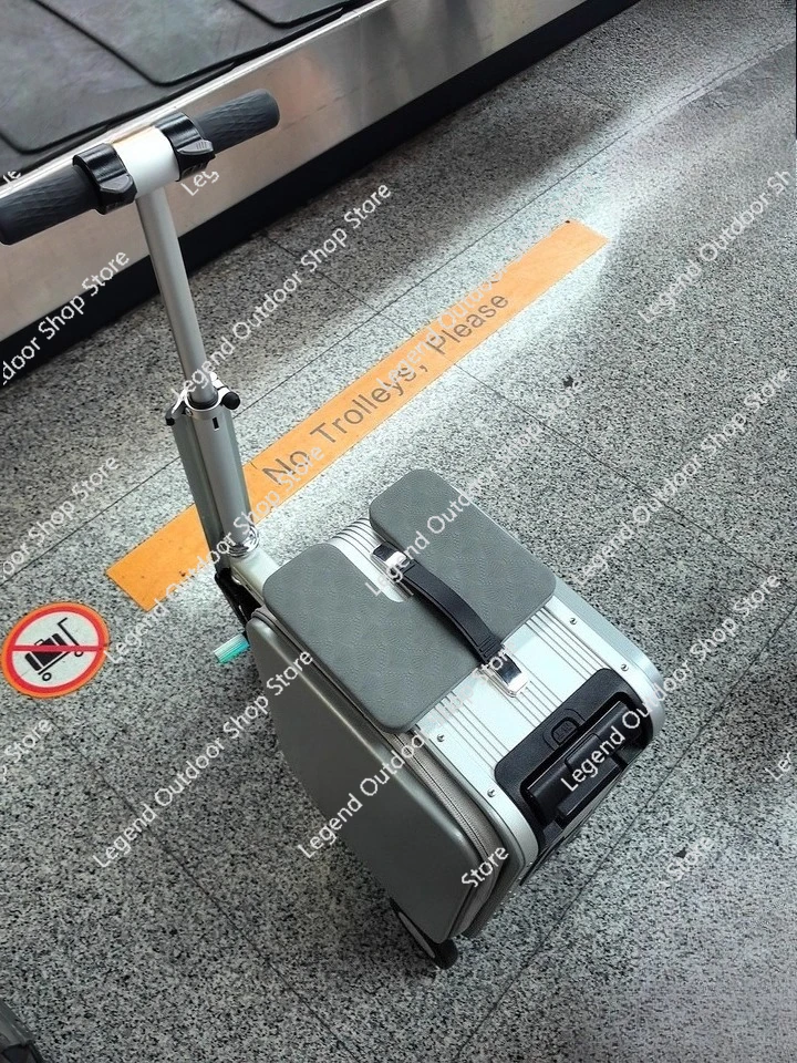 valise électrique, 20 pouces se3s noir, une valise électrique rétractable de 20 pouces est une valise à main intelligente pour les voyages de cyclisme
