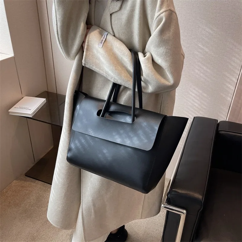 sacs à main en cuir pu souple pour femmes, nouvelle mode, design rétro, sacs à bandoulière sous les bras, sacs à poignée supérieure de luxe