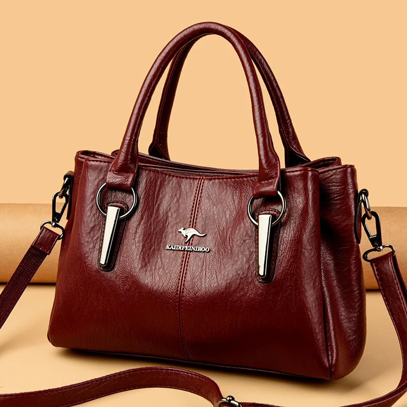 sacs à main en cuir de vache group pour femme, fourre tout de bonne qualité, à la mode, de luxe, à bandoulière