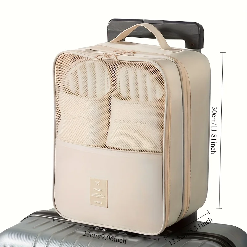 sacs à chaussures – peut contenir 3 paires de chaussures, essentiels de voyage pour vol, accessoires de bagages à main