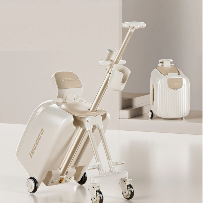 Valise de voyage 2 en 1 pour poussette amovible, nouvelle valise pour enfants pouvant s'asseoir, bagage de transport de 20 pouces, 2025