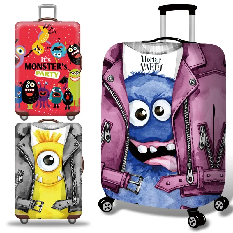 housse de protection pour valise de voyage, accessoires de voyage, housse anti-poussière élastique pour bagages, applicable à une valise de 18 à 32 pouces