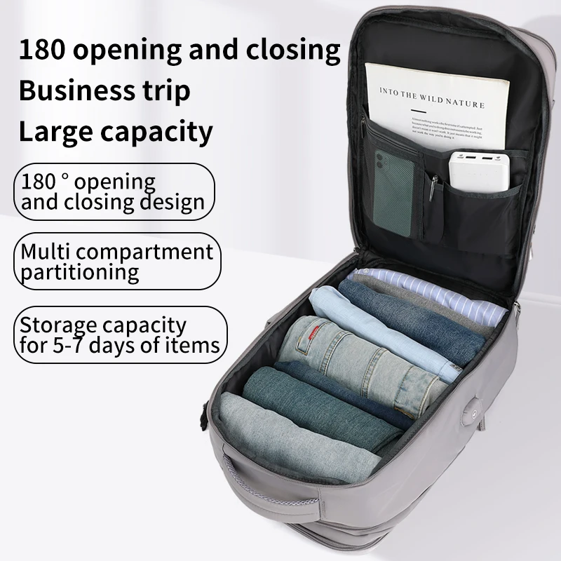 buylor easyjet 45x30x16 sac à dos de voyage femmes avion cabine bagages continuer 15 "sac à dos pour ordinateur portable grande capacité sac à dos de vol