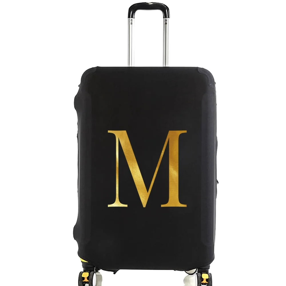 valise à bagages housse de protection lettre nom motif accessoires de voyage élastique bagages housse anti poussière appliquer à 18 28 valise