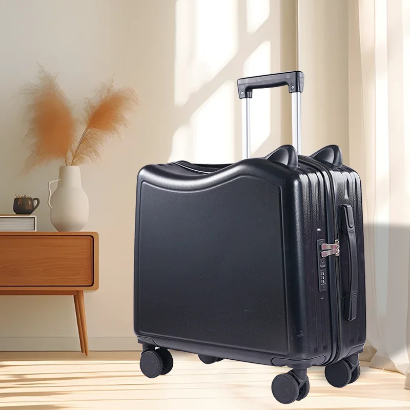 une valise pour enfant peut être utilisée comme valise portable pour fille pour monter un chariot combiné de 18 pouces