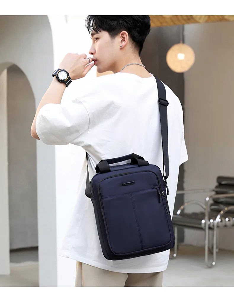 sacs à main de grande capacité pour hommes, nouveaux sacs à bandoulière tendance et cool pour hommes, sacoches en nylon, sac à main de voyage, sac à bandoulière