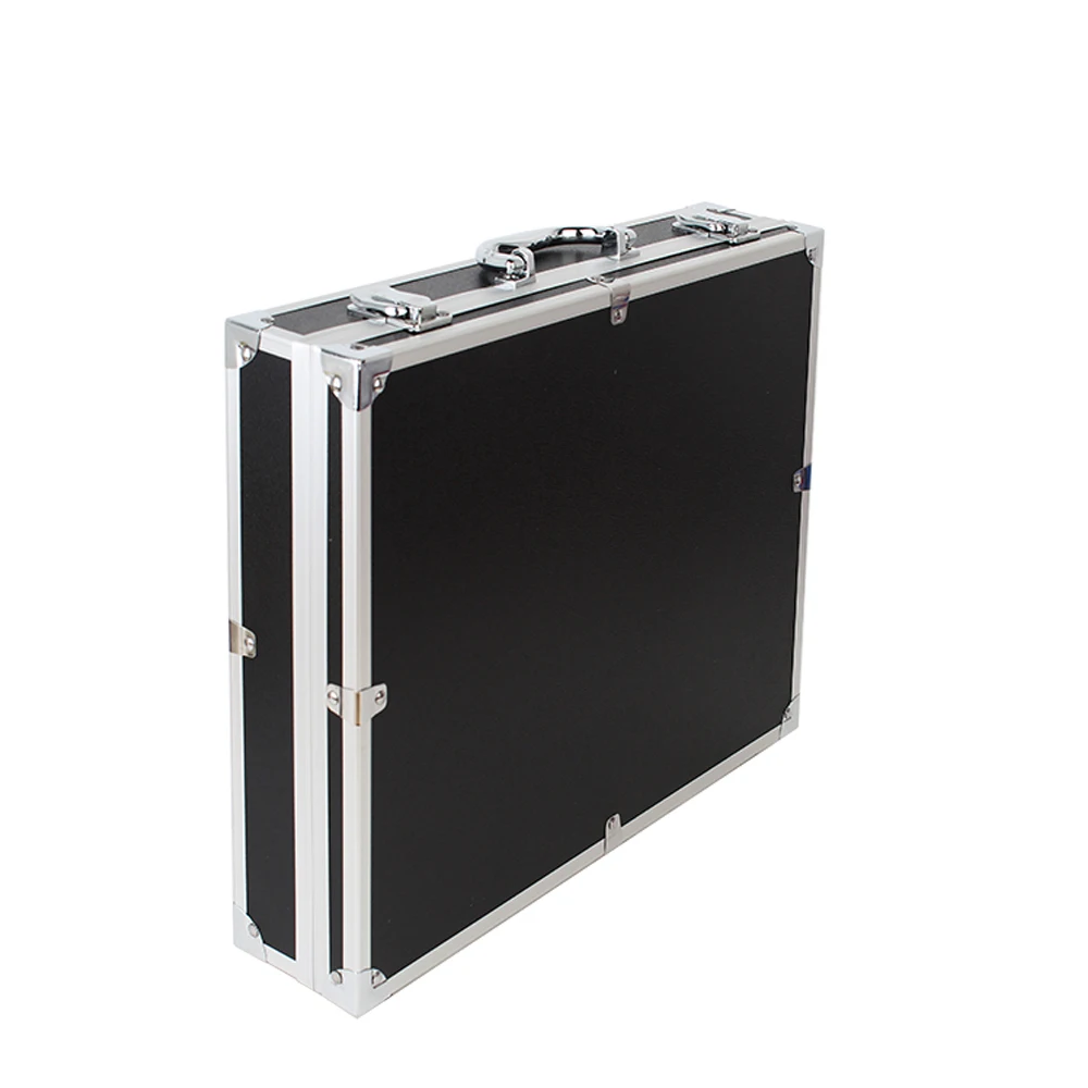 boîte à outils mallette à instruments en aluminium boîte de rangement équipement portable boîte à outils boîtes de rangement grand étui rigide valise en aluminium