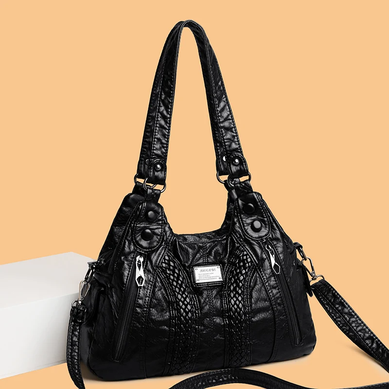 sac à main en cuir pour femme, sacs initiés, sac à bandoulière en peau de mouton véritable, sac messager, fourre tout pour mamans, mode