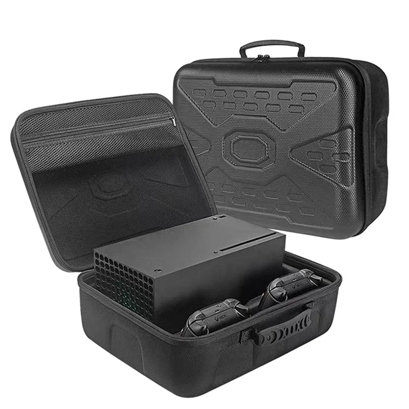 Étui complet rigide pour console de jeu, organisateur d'accessoires de manette de jeu, valise de voyage