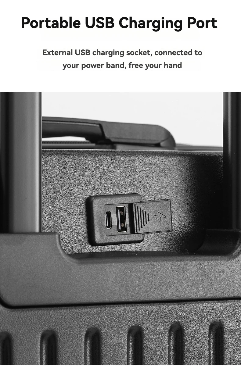 porte gobelet de grande capacité pour femmes et filles, valise à bagages, chargement usb, bagage à main d'embarquement, voyage, 20 ", 24", 2024 ", nouveau, 26/28