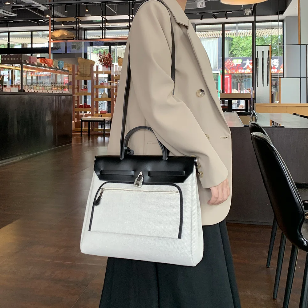 sac à main polyvalent à la mode 2025 nouveau style premium sensation élégant sac fourre tout à bandoulière unique sac à bandoulière décontracté pour les déplacements
