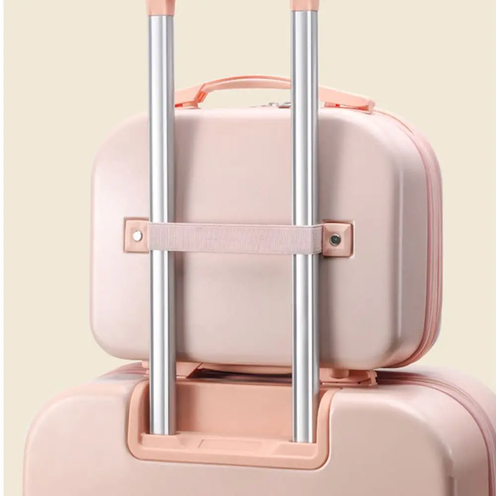 14 pouces mini femmes bagage à main valise court voyage bagages de voyage maquillage sacs de voyage