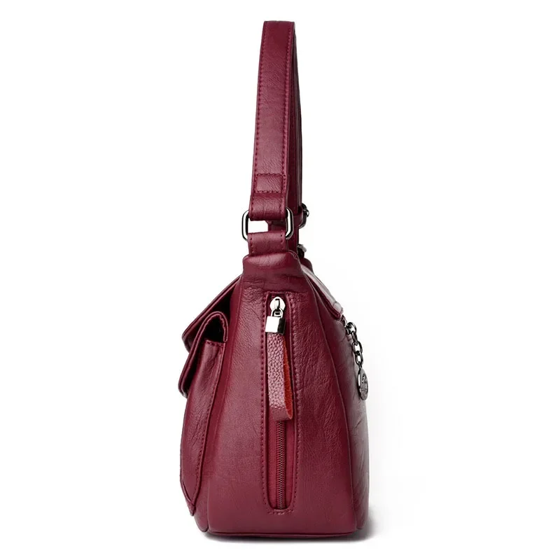 sac à main en cuir souple de créateur de luxe pour femmes, sacs à main décontractés, sacs de messager initiés, sac à main, haute qualité, nouveau, 2025